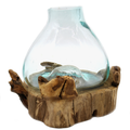 Aquário Grande de Vidro Molton - 32 cm