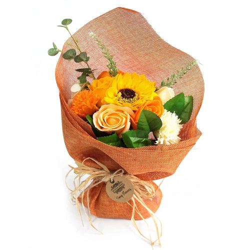 Bouquet de Flores de sabão - Laranja