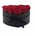 Caixa de Presente - Flores de Sabão - 13 Rosas Vermelhas - Coração