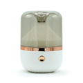 Difusor de Aroma Branco e Bronze – USB – Mudança de Cor