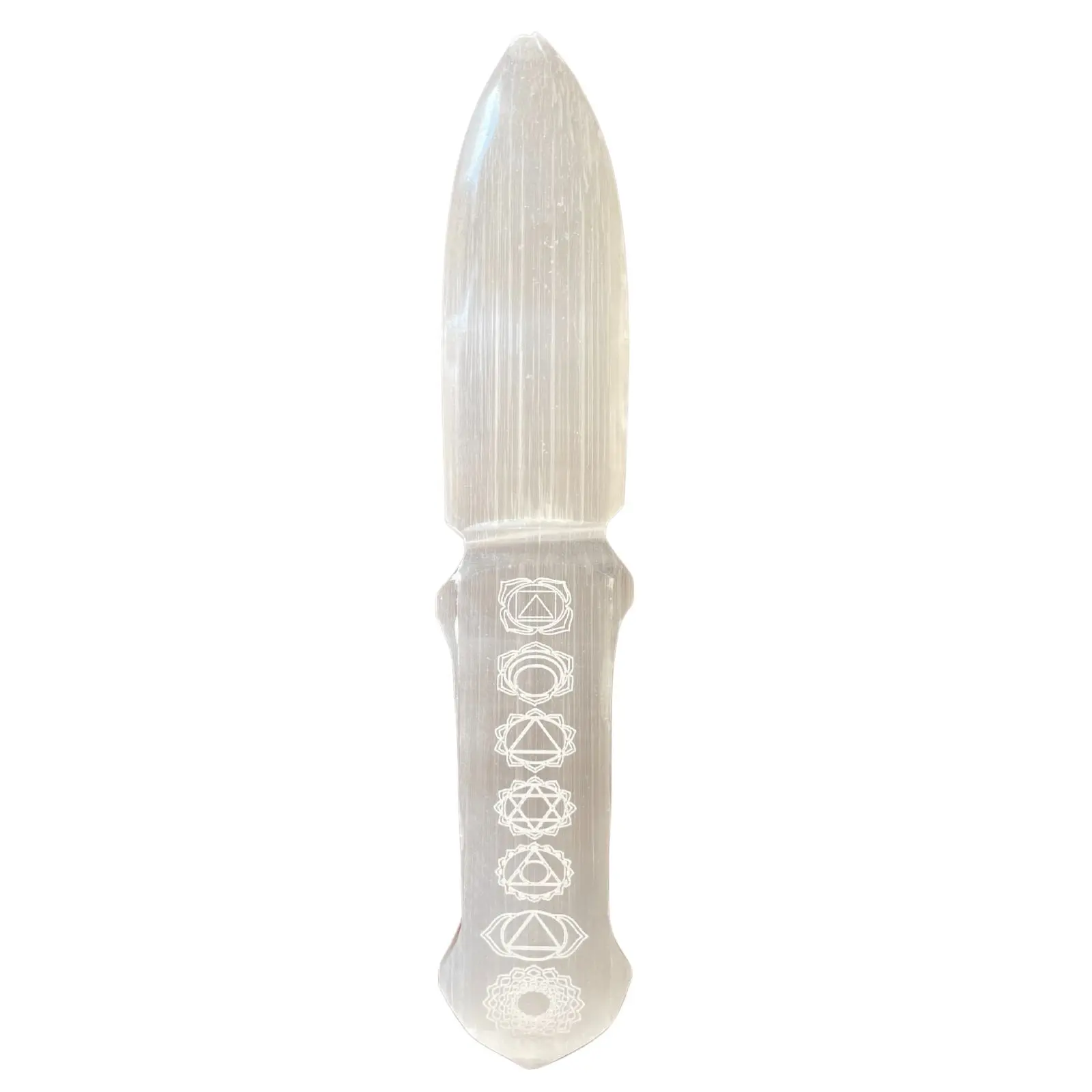 Faca em Selenita - Chakra