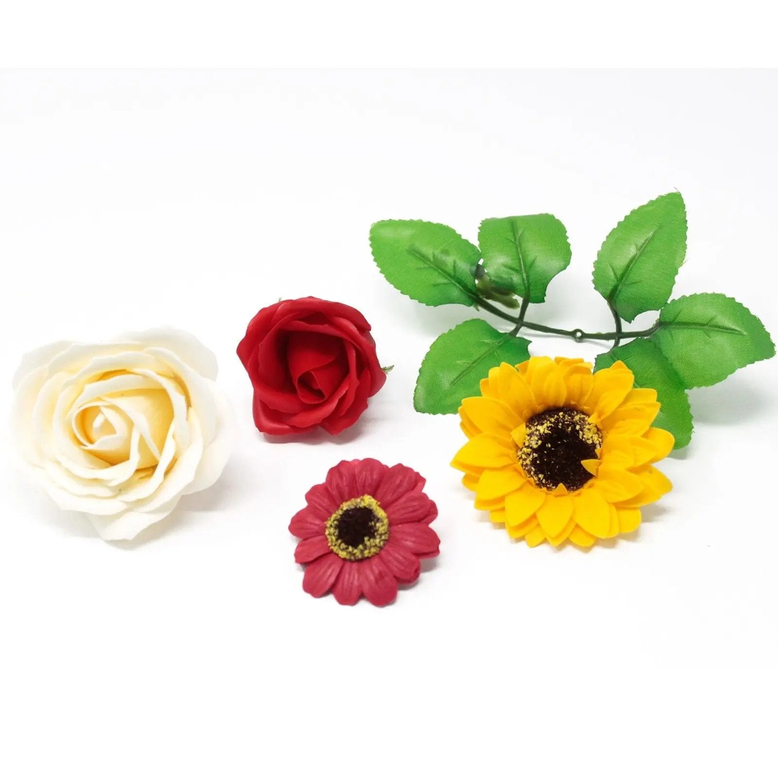 Flor decorativa média – rosa