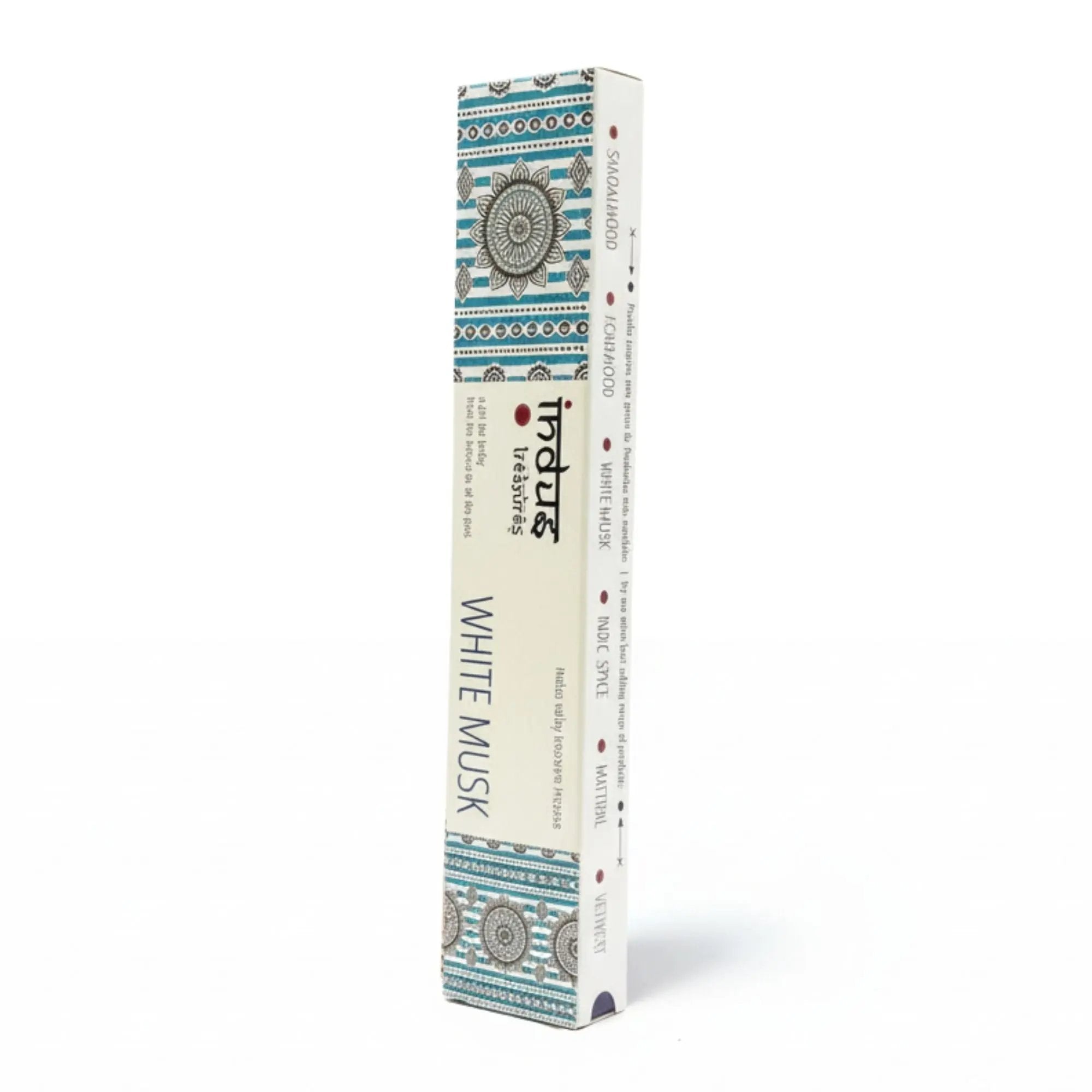Incenso Indus Treasures - Almíscar Branco - 15g
