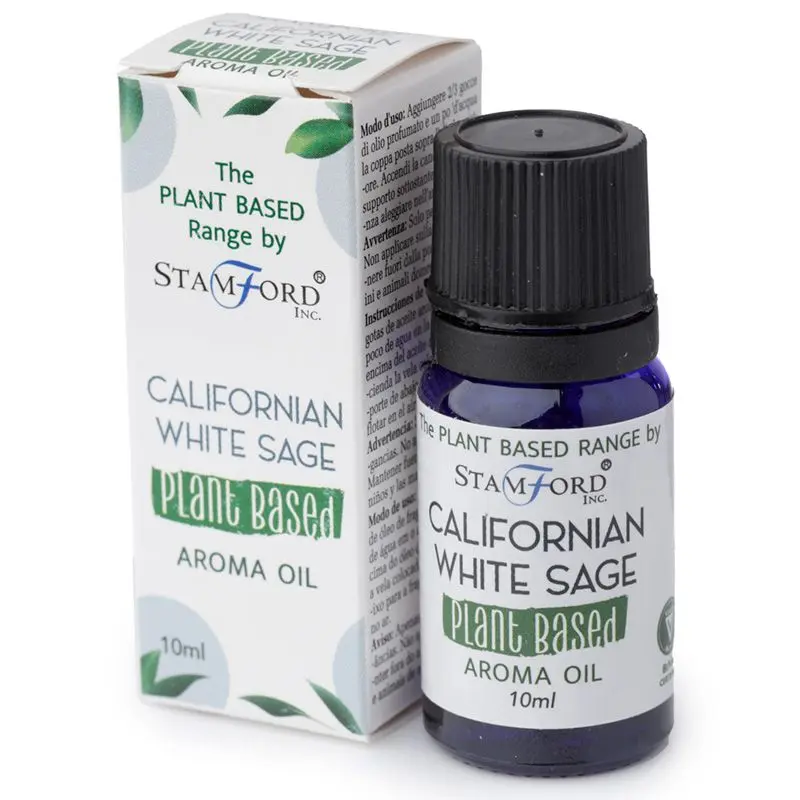 Óleo aromático à base de plantas - Sálvia Branca Californiana