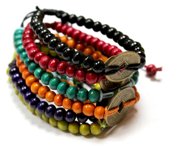Pulseiras de Boa Sorte Feng Shui de Bali