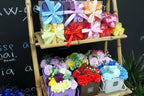 Set de 9 flores de sabão - Rosas vermelhas