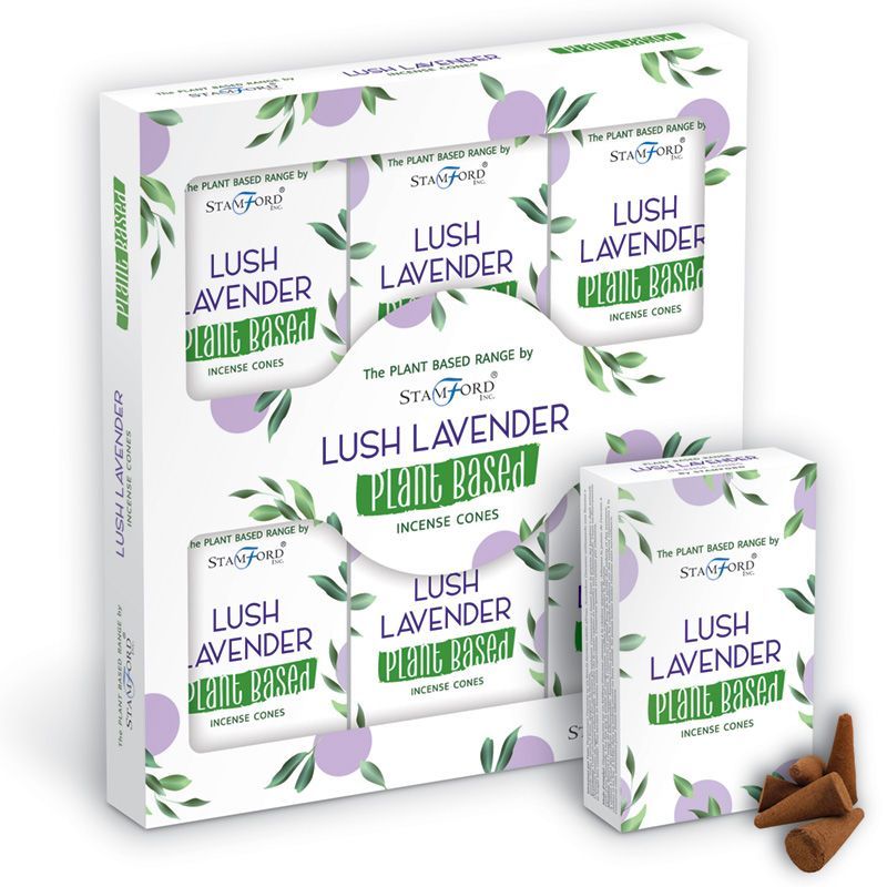 Cones de Incenso Naturais - Lavanda Exuberante