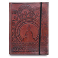Caderno Médio com Elástico - Mandala Tibetano