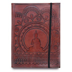 Caderno Médio com Elástico - Mandala Tibetano