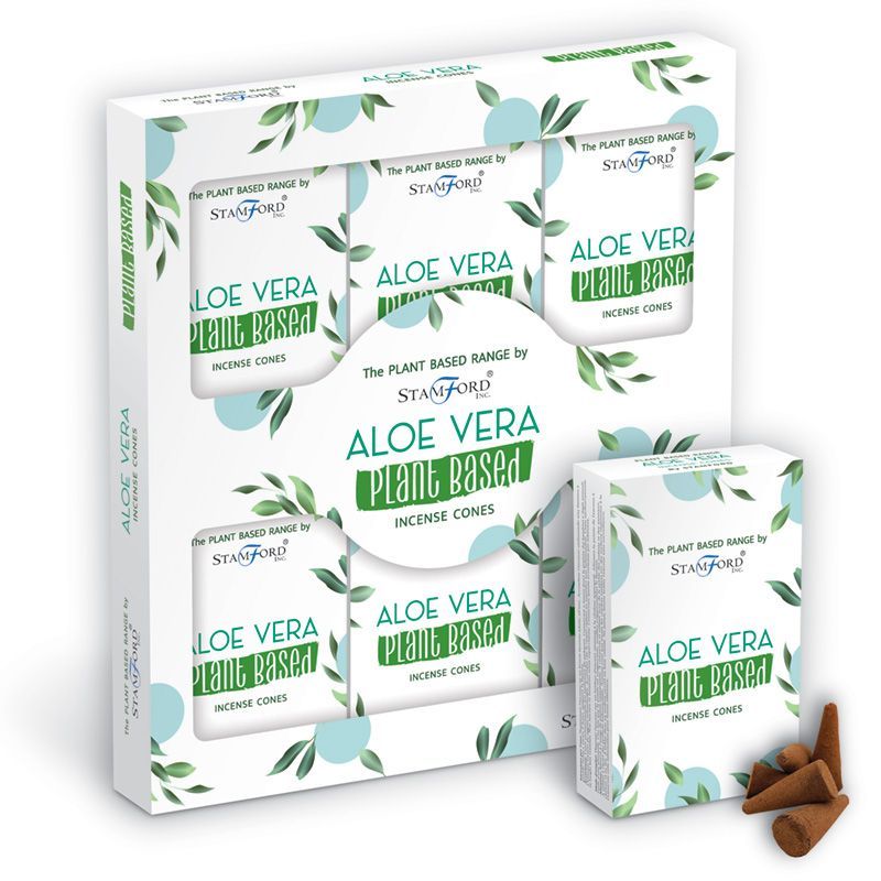 Cones de Incenso Naturais - Aloe Vera