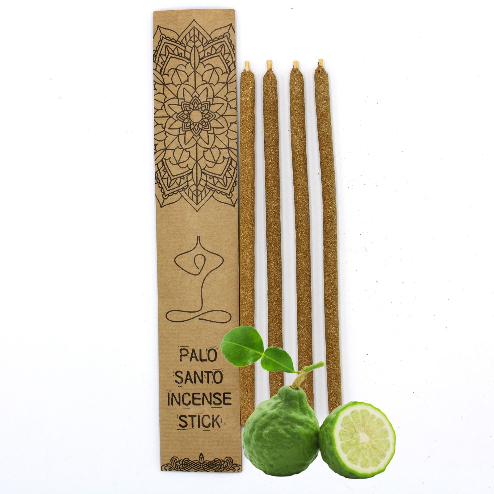 Pau Santo Varitas Grandes com Bergamota - Incenso Natural