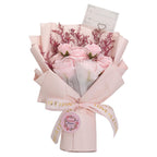 Ramo Grande de Rosas Cor-de-Rosa - O Amor é Eterno