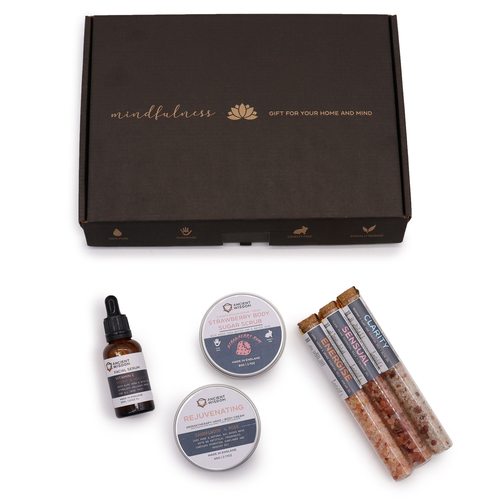 Kit de Cuidado Pessoal Essencial Serenity