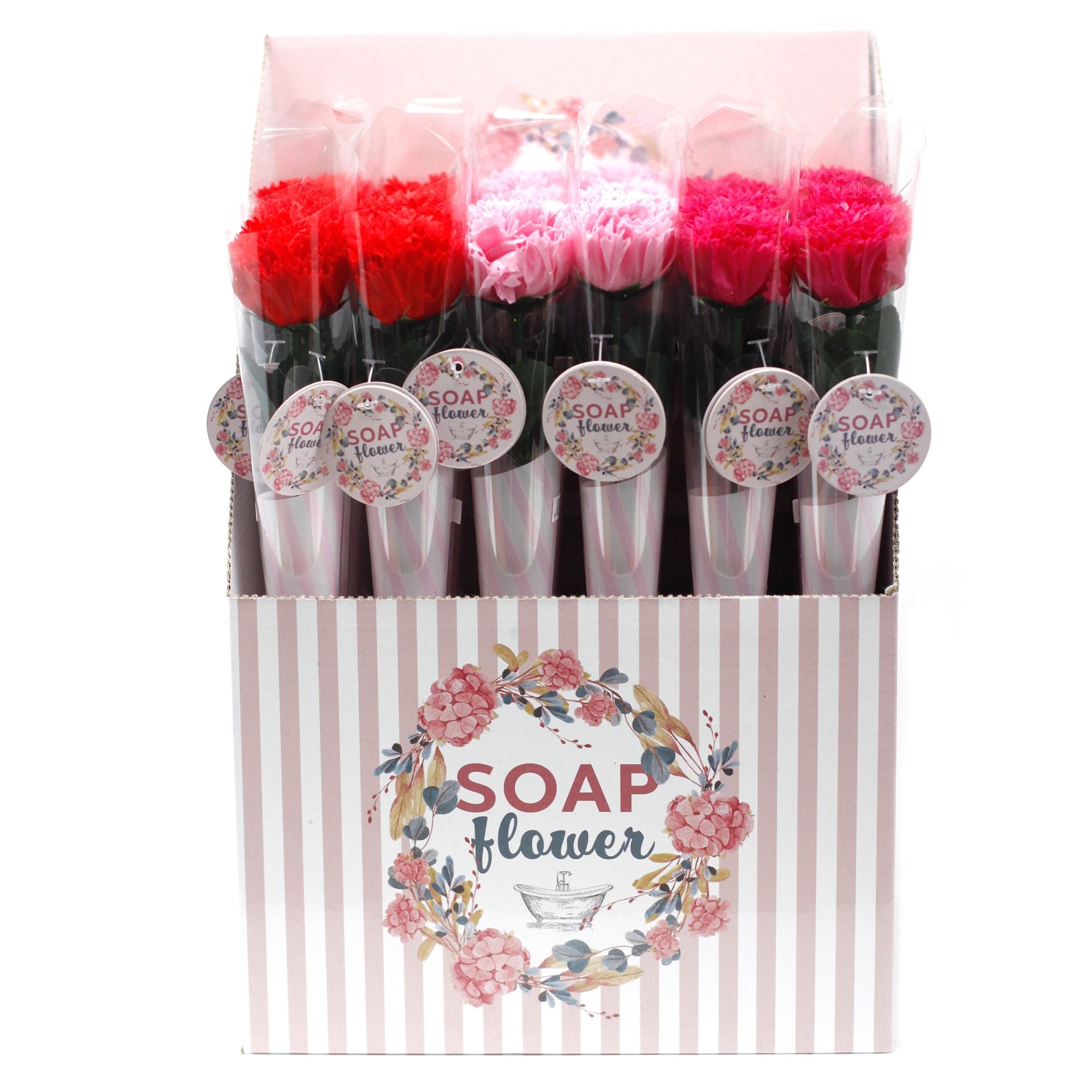 Flor de Sabão Cravo Pequeno - Cores Sortidas