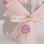 Ramo Grande de Rosas Cor-de-Rosa - O Amor é Eterno