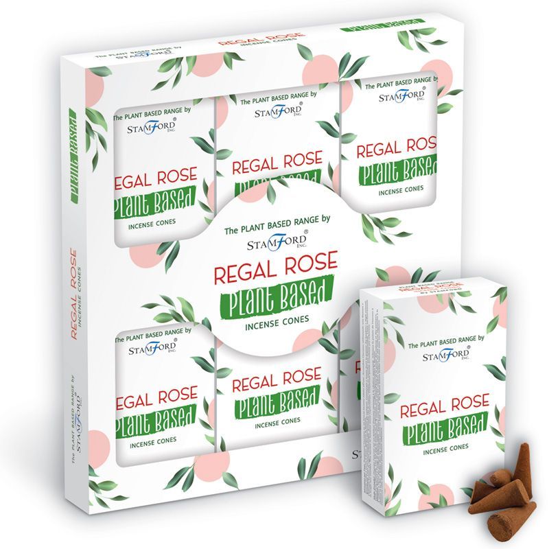Cones de Incenso Naturais - Rosa Real