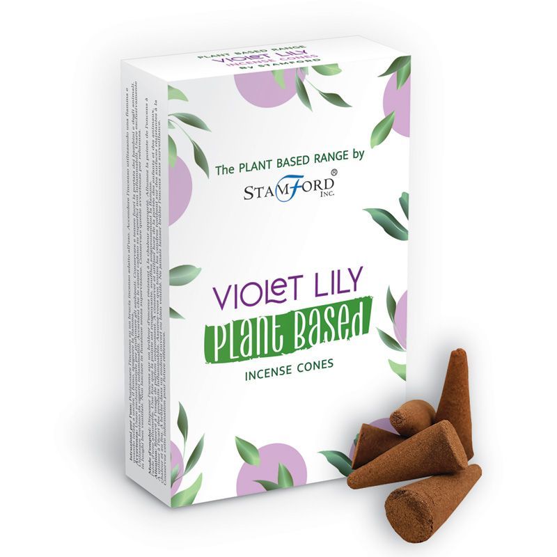 Cones de Incenso Naturais - Violeta e Lírio