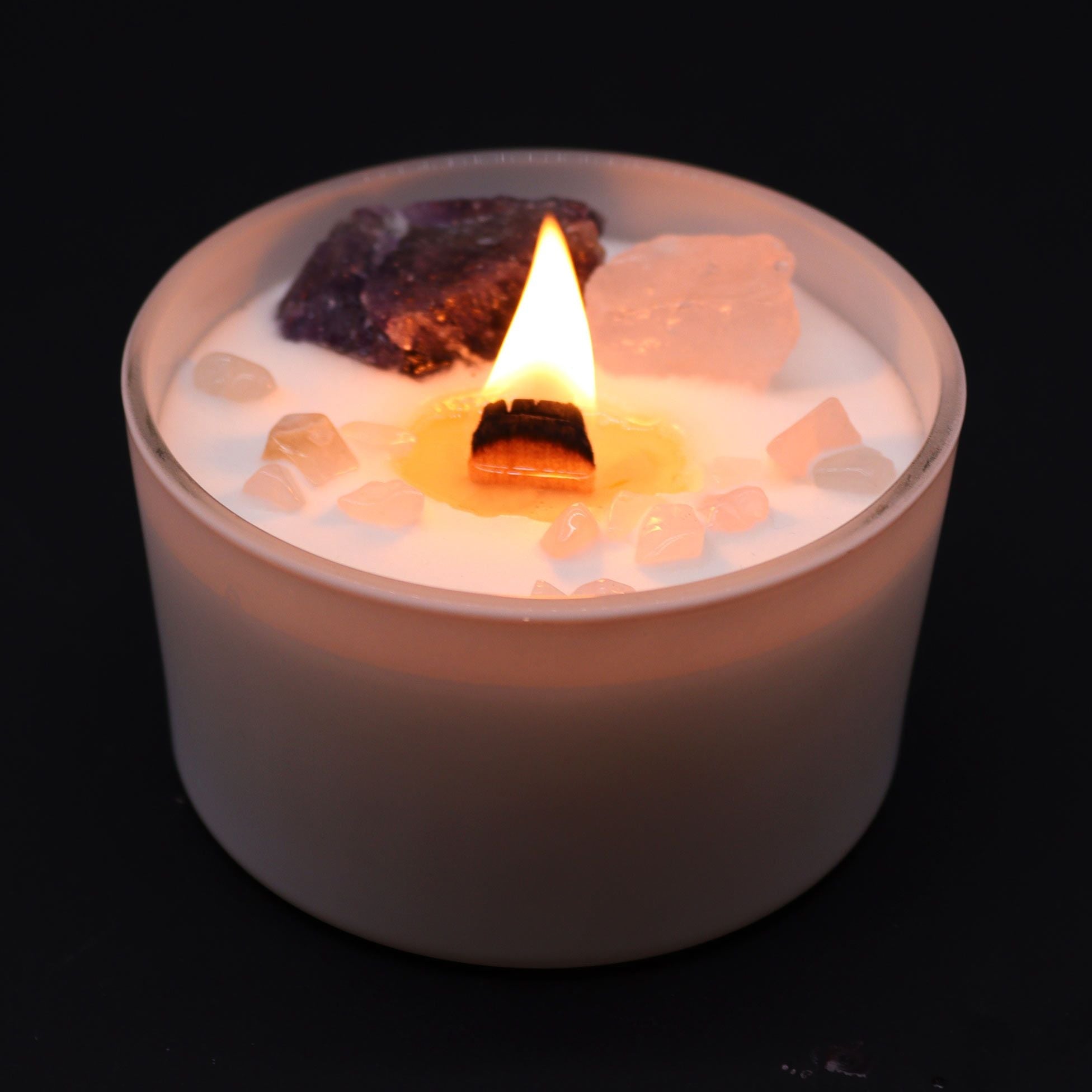 Vela de Cristal de Chakra - Chakra Terceiro Olho