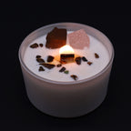 Vela de Cristal de Chakra - Chakra Sagrado
