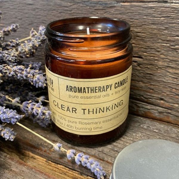 Vela para Aromaterapia - Pensamento Claro