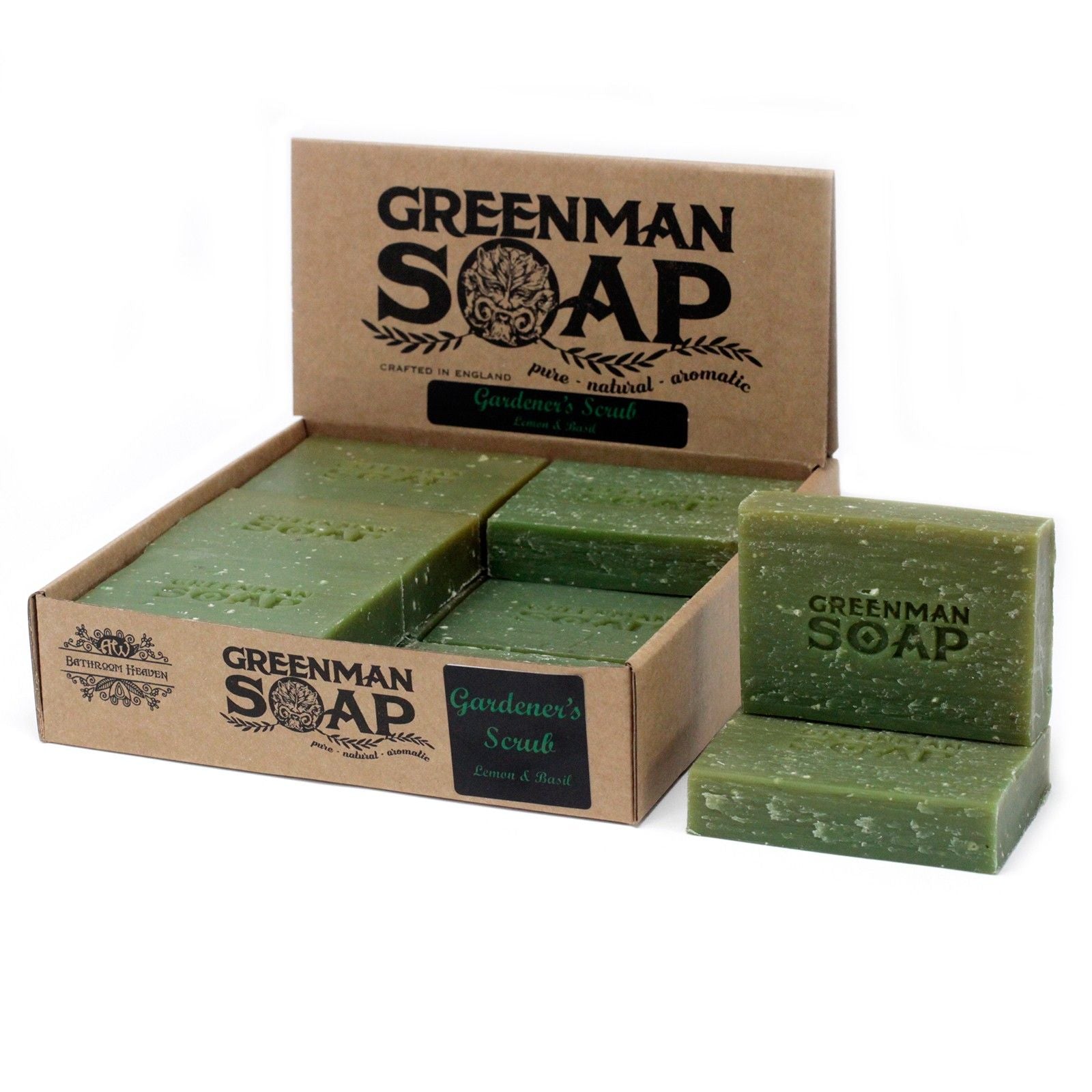 Sabonete Greenman 100g - Esfoliante do Jardineiro