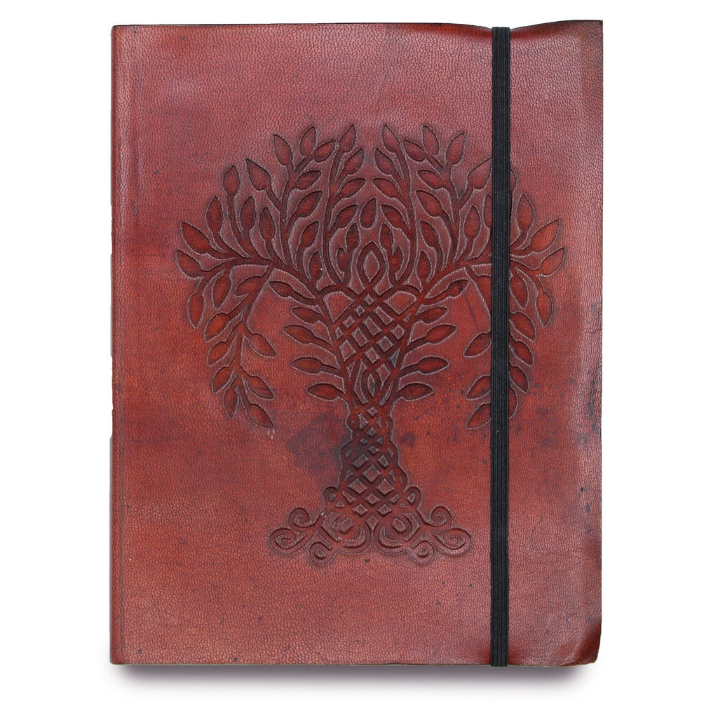 Caderno Médio com Elástico - Árvore da Vida